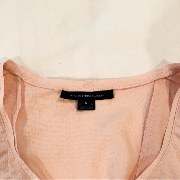 French Connection Ruffle Sleeve Blouse - Picture 2 of 5